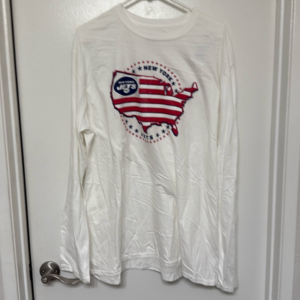 NWOT New York Jets Long Sleeve USA shirt